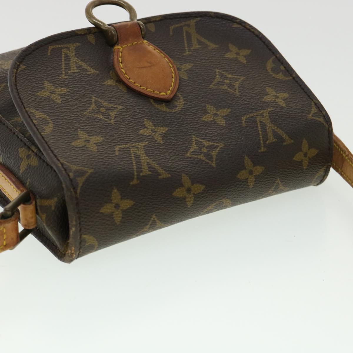 LOUIS VUITTON Monogram Saint Cloud PM Shoulder Bag M51244 LV Auth am3291