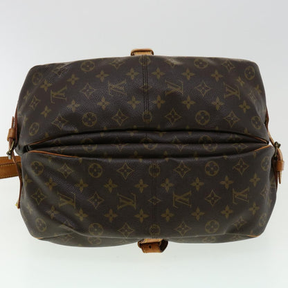 LOUIS VUITTON Monogram Saumur 35 Shoulder Bag M42254 LV Auth am3305