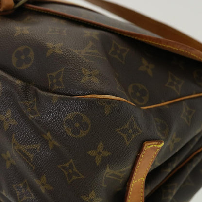 LOUIS VUITTON Monogram Saumur 35 Shoulder Bag M42254 LV Auth am3305