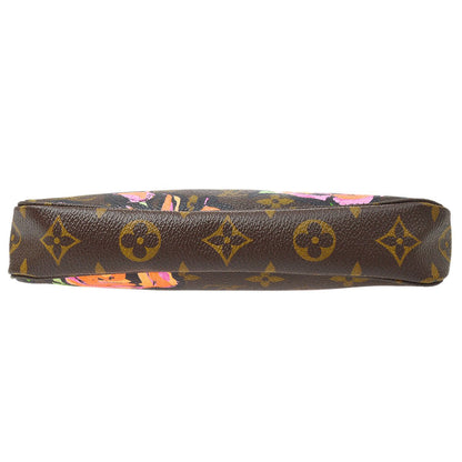 LOUIS VUITTON★ 2009 POCHETTE ACCESSOIRES MONOGRAM ROSE M48615 32849