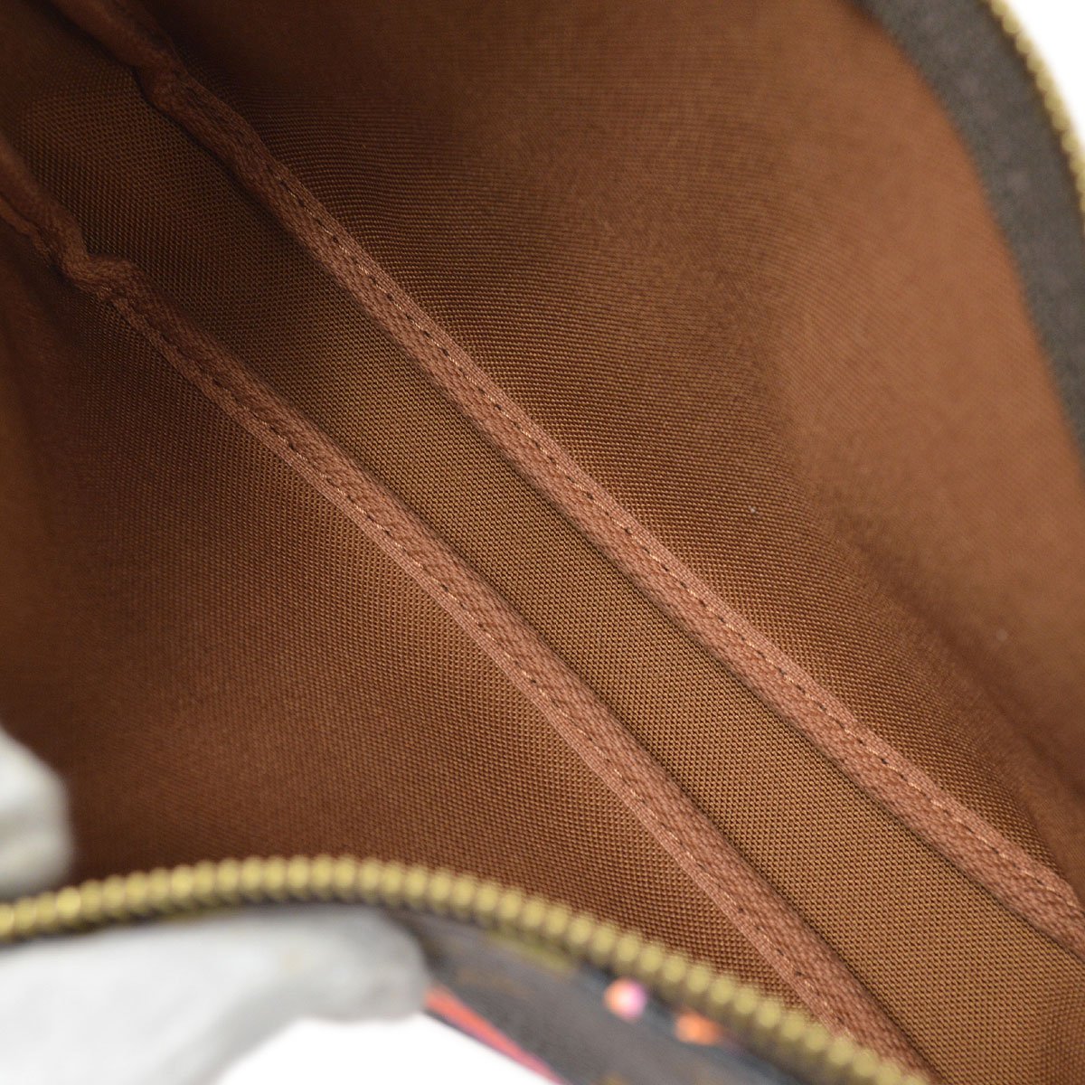 LOUIS VUITTON★ 2009 POCHETTE ACCESSOIRES MONOGRAM ROSE M48615 32849