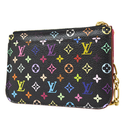 LOUIS VUITTON★ 2012 POCHETTE CLES COIN CASE MULTICOLOR M93735 ao32731