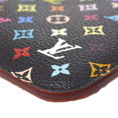 LOUIS VUITTON★ 2012 POCHETTE CLES COIN CASE MULTICOLOR M93735 ao32731