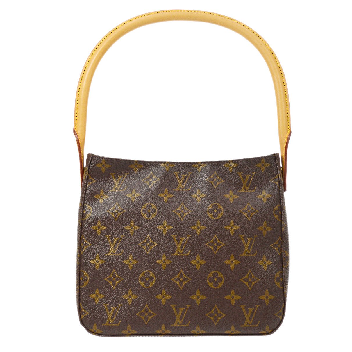 LOUIS VUITTON★ LOOPING MM HAND BAG MONOGRAM M51146 ao33183