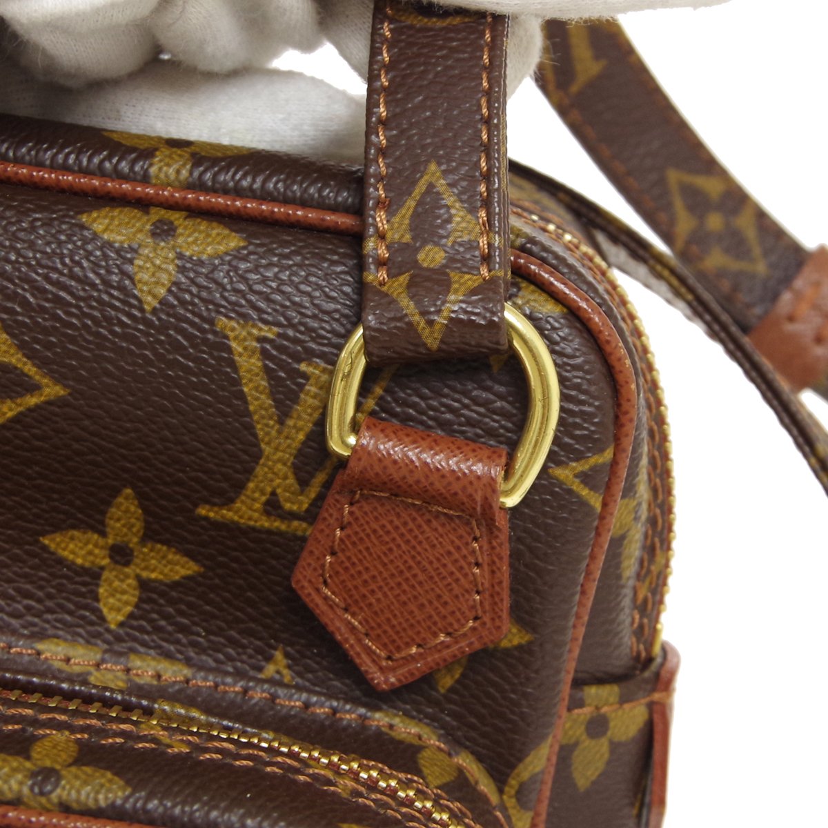 LOUIS VUITTON★ x COMME DES GARCONS 2008 SAC 2 POCHES MONOGRAM ao33951