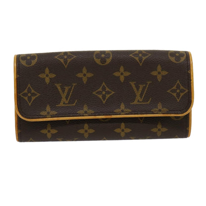 LOUIS VUITTON Monogram Pochette Twin PM Shoulder Bag M51854 LV Auth ar7252