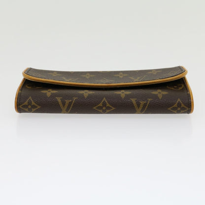 LOUIS VUITTON Monogram Pochette Twin PM Shoulder Bag M51854 LV Auth ar7252