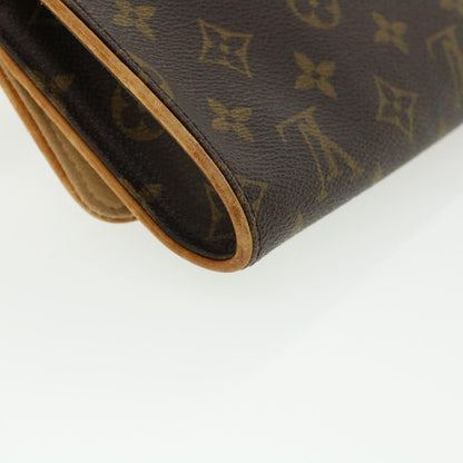 LOUIS VUITTON Monogram Pochette Twin GM Shoulder Bag M51852 LV Auth ar8030B
