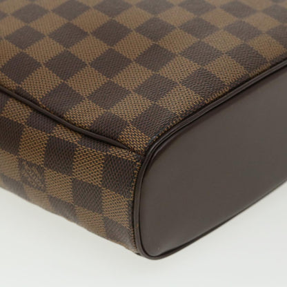 LOUIS VUITTON Damier Ebene Ipanema GM Shoulder Bag N51292 LV Auth ar8642