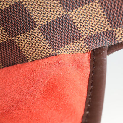 LOUIS VUITTON Damier Ebene Ipanema GM Shoulder Bag N51292 LV Auth ar8642