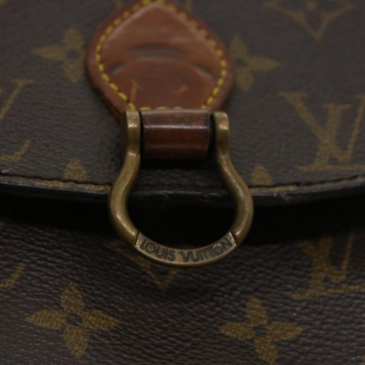 LOUIS VUITTON Monogram Saint Cloud PM Shoulder Bag M51244 LV Auth ar8701