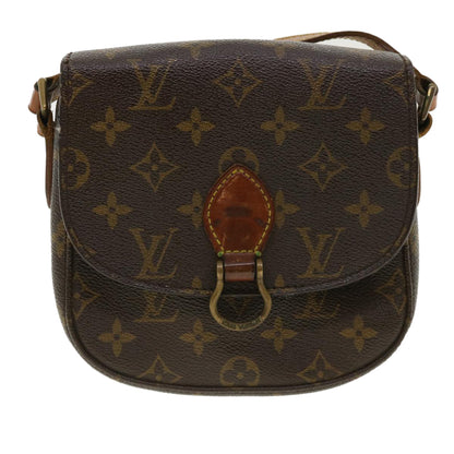 LOUIS VUITTON Monogram Saint Cloud PM Shoulder Bag M51244 LV Auth ar8701