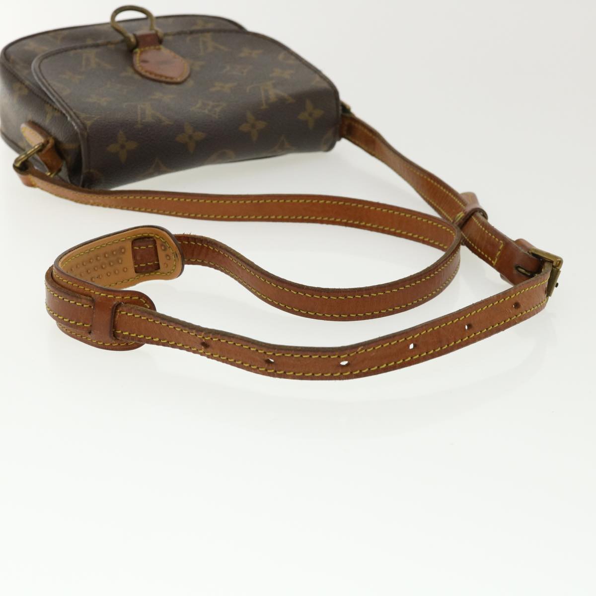 LOUIS VUITTON Monogram Saint Cloud PM Shoulder Bag M51244 LV Auth ar8701