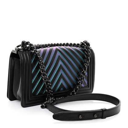 Chanel Twist Medium Leather Black Crossbody Bag