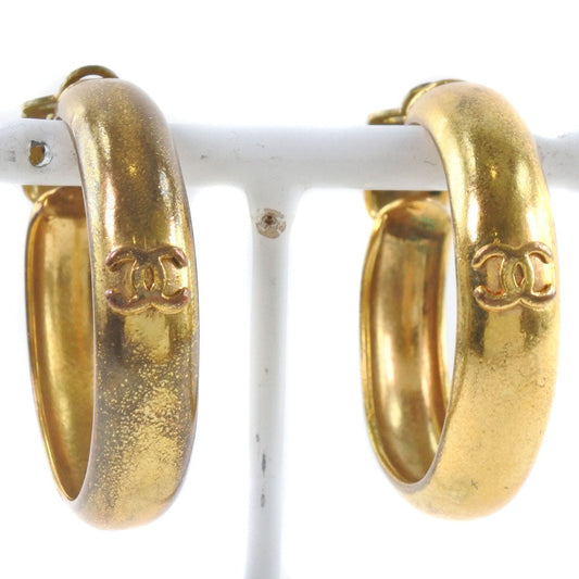Chanel Chanel Earring Coco Hoop G   1994 Gold 29  19g  Earring