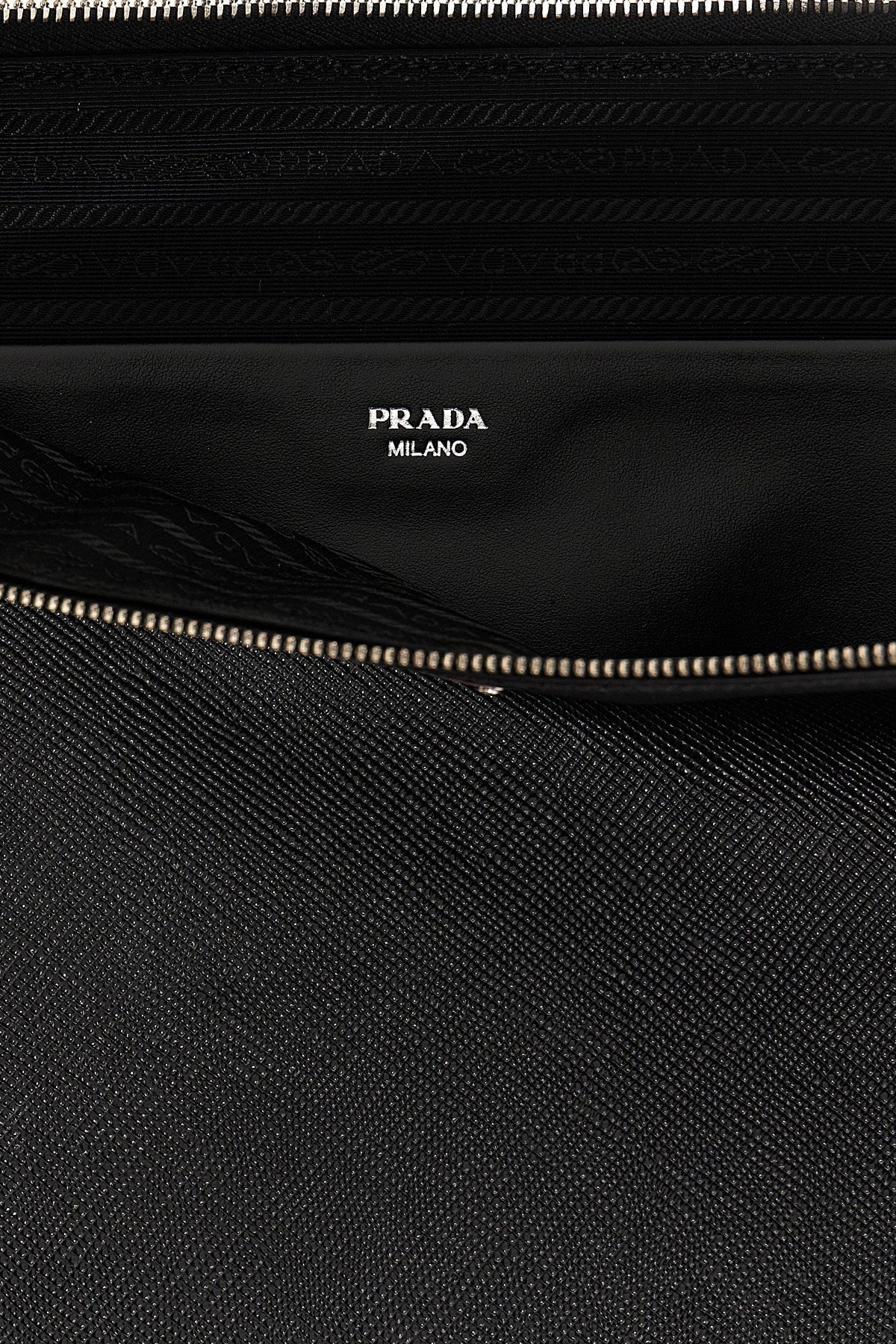 Prada Men Saffiano Large Pouch