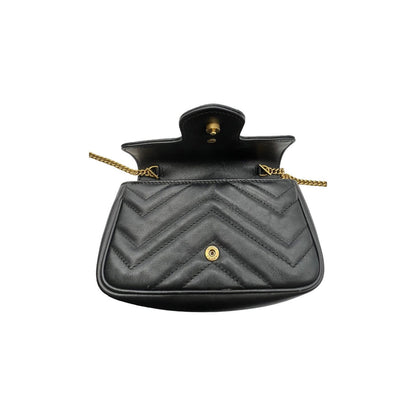 Gucci Super Mini GG Marmont Matelassé Bag