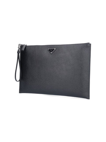 Prada Men Logo Pouch