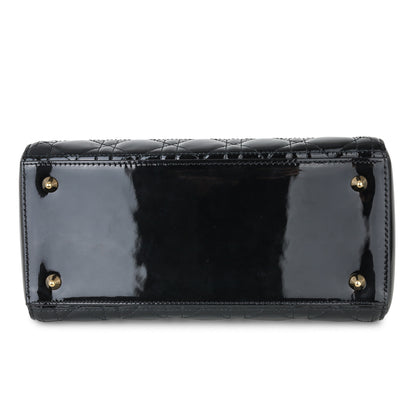 Medium Lady Dior - Patent