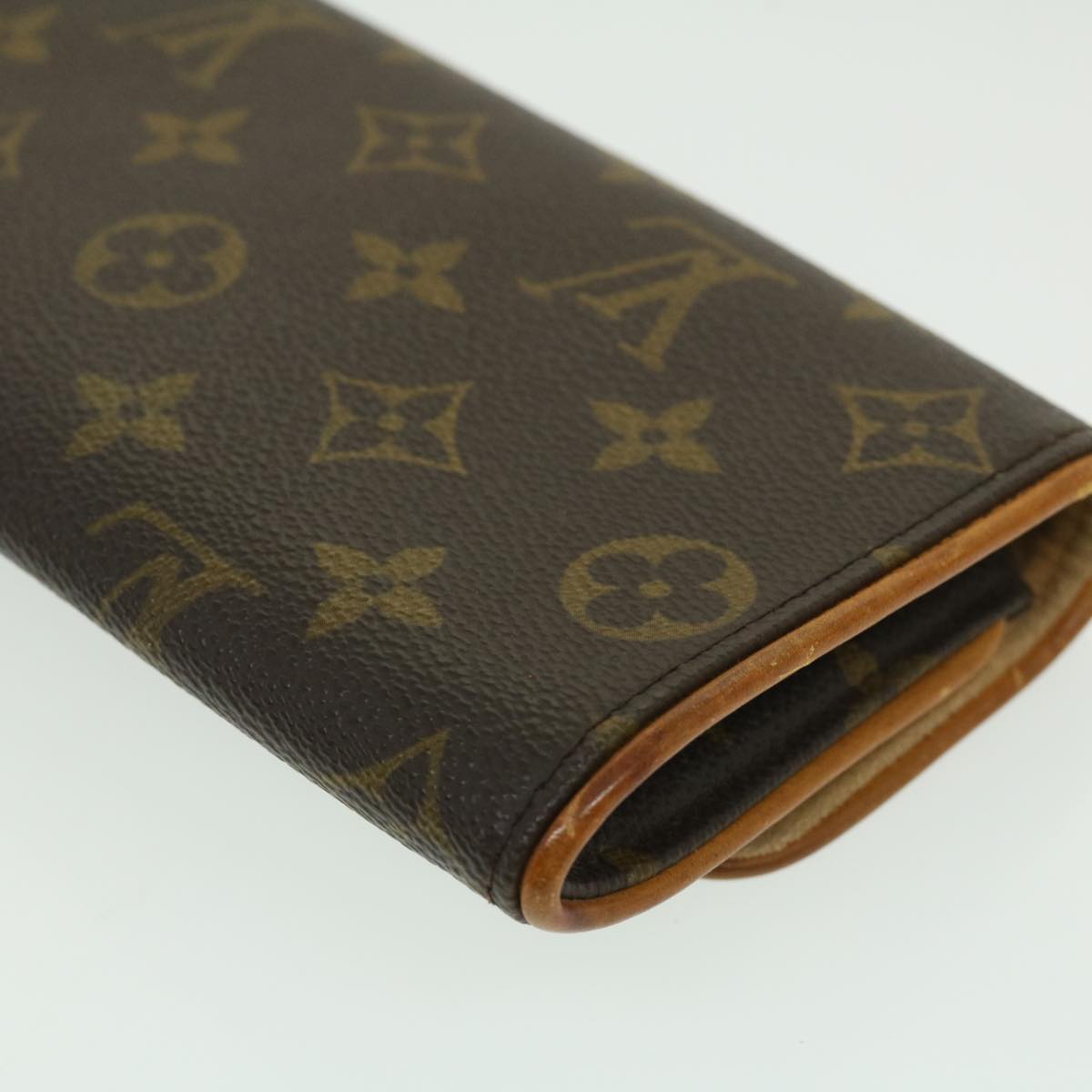 LOUIS VUITTON Monogram Pochette Twin PM Shoulder Bag M51854 LV Auth bs1247