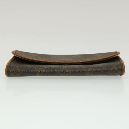 LOUIS VUITTON Monogram Pochette Twin PM Shoulder Bag M51854 LV Auth bs1247