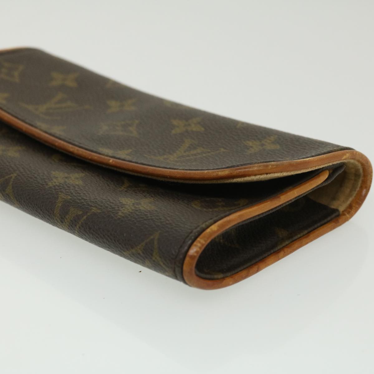LOUIS VUITTON Monogram Pochette Twin PM Shoulder Bag M51854 LV Auth bs1247