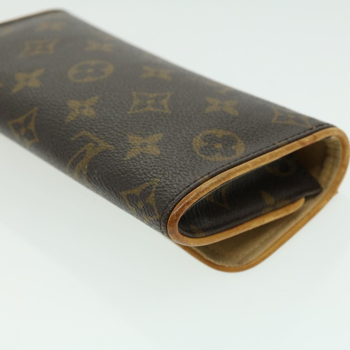 LOUIS VUITTON Monogram Pochette Twin PM Shoulder Bag M51854 LV Auth bs1611