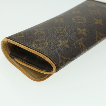 LOUIS VUITTON Monogram Pochette Twin PM Shoulder Bag M51854 LV Auth bs1611