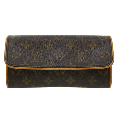 LOUIS VUITTON Monogram Pochette Twin PM Shoulder Bag M51854 LV Auth bs1611