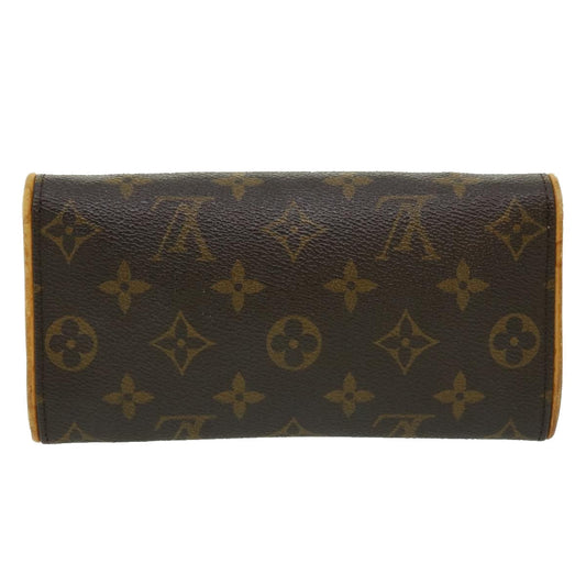 LOUIS VUITTON Monogram Pochette Twin PM Shoulder Bag M51854 LV Auth bs1611