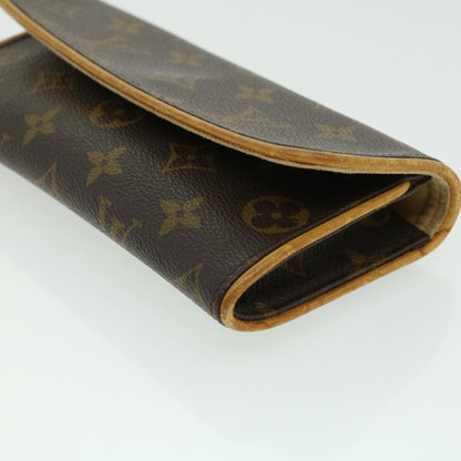 LOUIS VUITTON Monogram Pochette Twin PM Shoulder Bag M51854 LV Auth bs1611