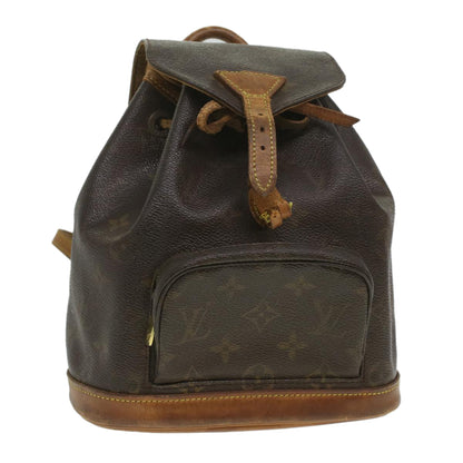 LOUIS VUITTON Monogram Montsouris PM Backpack M51137 LV Auth bs3888