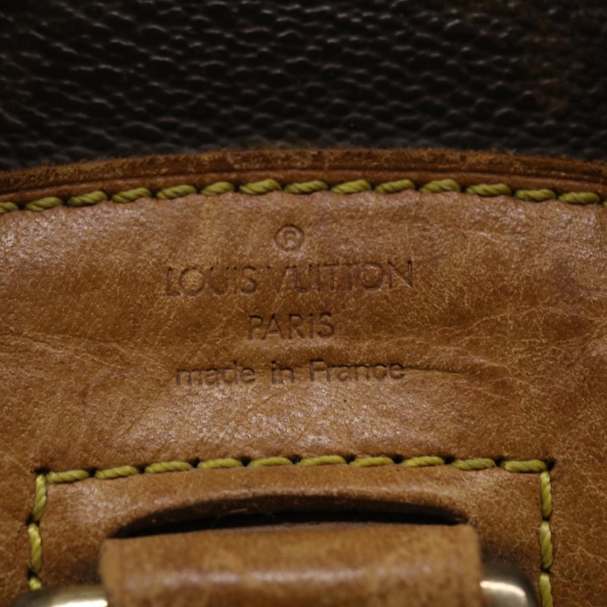 LOUIS VUITTON Monogram Montsouris PM Backpack M51137 LV Auth bs3888