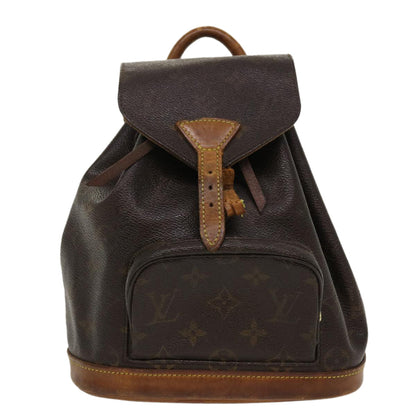 LOUIS VUITTON Monogram Montsouris PM Backpack M51137 LV Auth bs3888