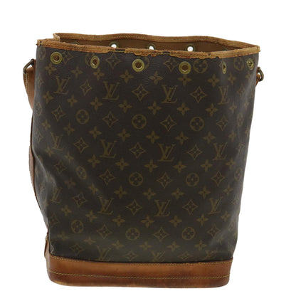 LOUIS VUITTON Monogram Noe Shoulder Bag M42224 LV Auth bs4001
