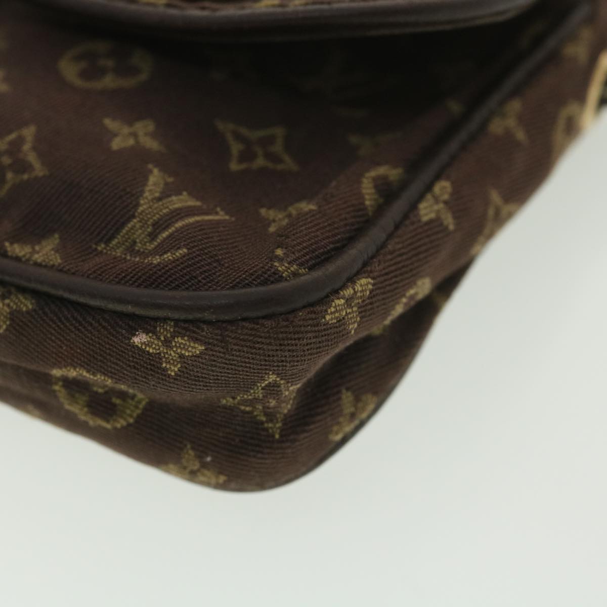 LOUIS VUITTON Monogram Mini Pochette Cancun Pouch Brown M95313 LV Auth bs4036