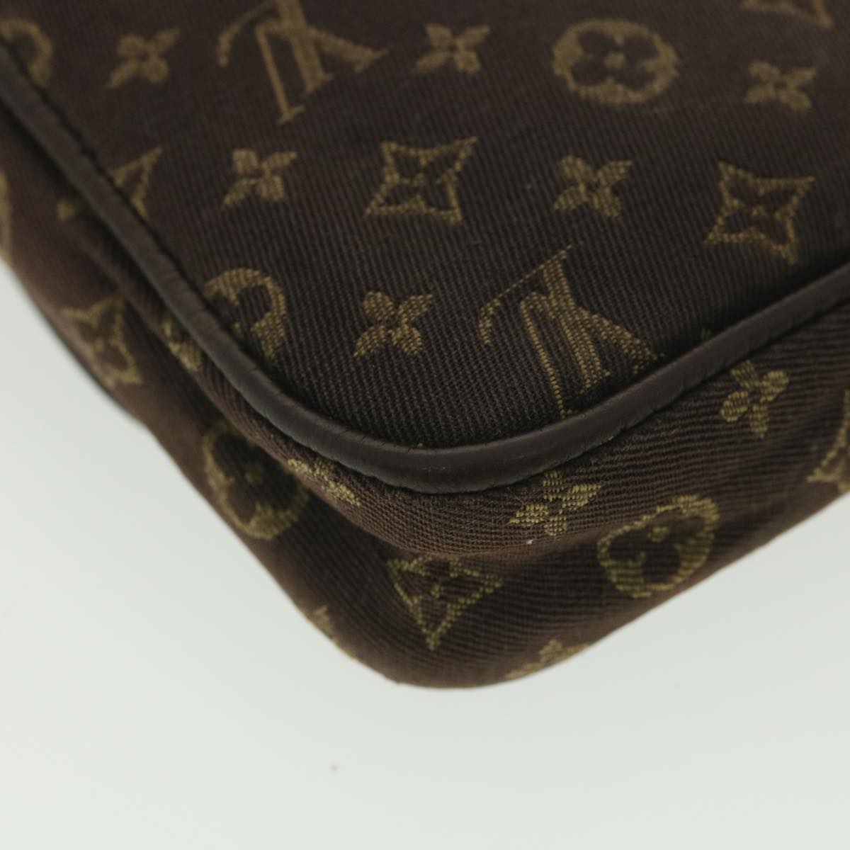 LOUIS VUITTON Monogram Mini Pochette Cancun Pouch Brown M95313 LV Auth bs4036