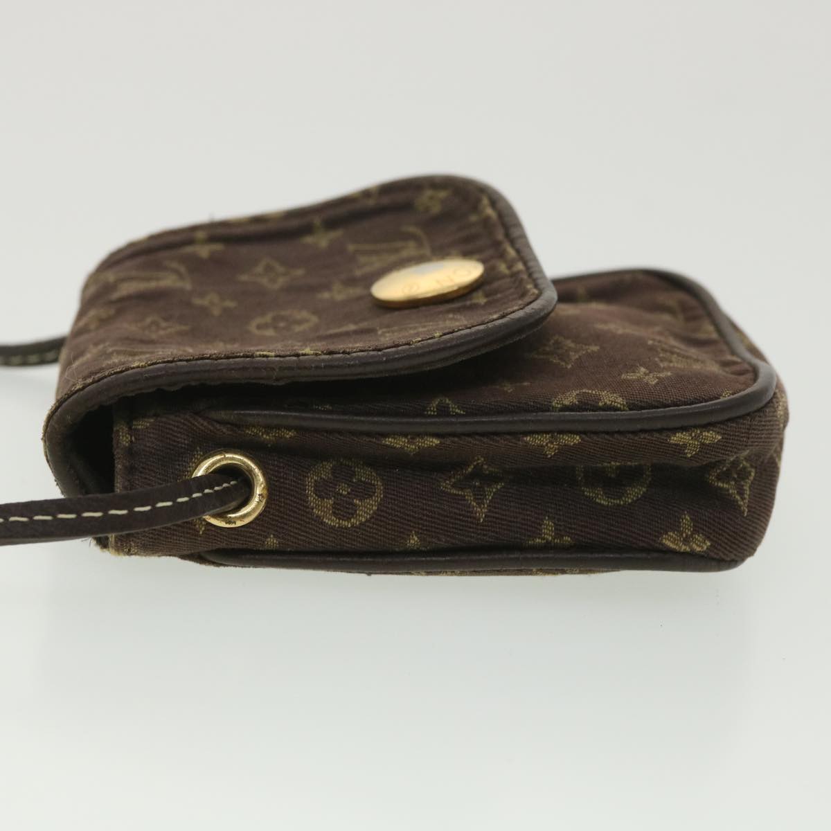 LOUIS VUITTON Monogram Mini Pochette Cancun Pouch Brown M95313 LV Auth bs4036