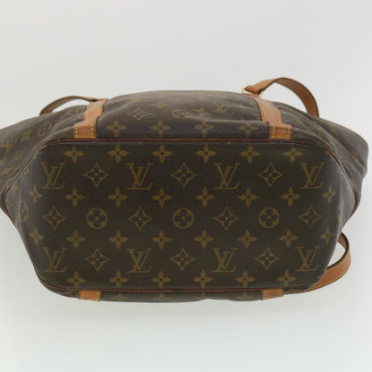 LOUIS VUITTON Monogram Sac Shopping Tote Bag M51108 LV Auth bs4083