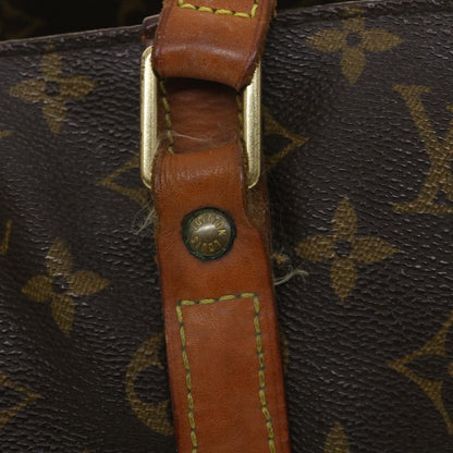 LOUIS VUITTON Monogram Sac Shopping Tote Bag M51108 LV Auth bs4083
