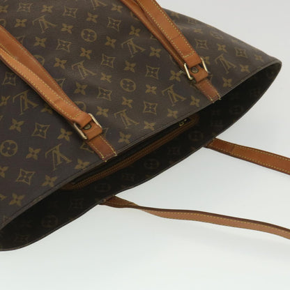 LOUIS VUITTON Monogram Sac Shopping Tote Bag M51108 LV Auth bs4083