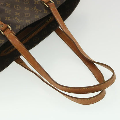 LOUIS VUITTON Monogram Sac Shopping Tote Bag M51108 LV Auth bs4083