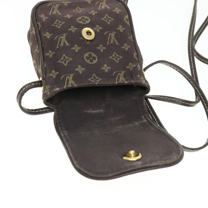 LOUIS VUITTON Monogram Mini Pochette Cancun Pouch Brown M95313 LV Auth bs4436