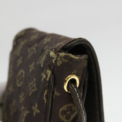 LOUIS VUITTON Monogram Mini Pochette Cancun Pouch Brown M95313 LV Auth bs4436
