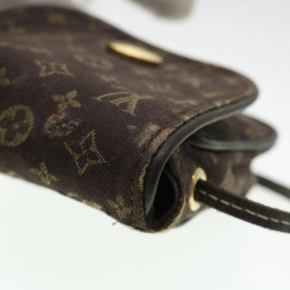 LOUIS VUITTON Monogram Mini Pochette Cancun Pouch Brown M95313 LV Auth bs4436
