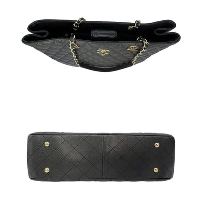 Chanel Caviar Leather Black Tote Bag 5