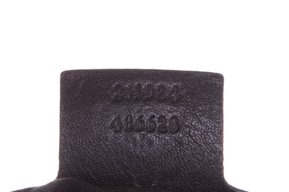 Gucci Vintage Black Monogram Hobo