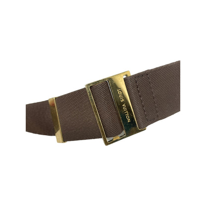 LOUIS VUITTON Louis Vuitton Damier Ebene Geronimos - Brown