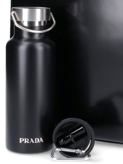Prada Men Tote Bag With Bottle