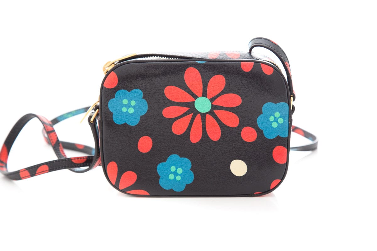 YSL Multi Floral Camera Cross-Body